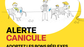 Canicule : la métropole de Lyon en vigilance jaune