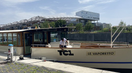 Le Navigône, navette fluviale TCL se met à l’eau