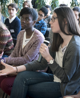 Le jour 1 des élus du Conseil métropolitain des jeunes