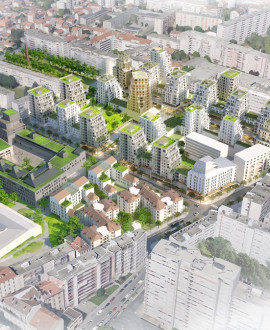 Villeurbanne : Gratte-Ciel centre-ville, ça commence !