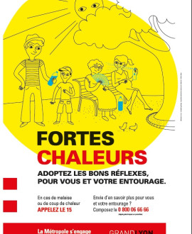 Les bons gestes pour se prémunir des fortes chaleurs (nouvelle fenêtre)