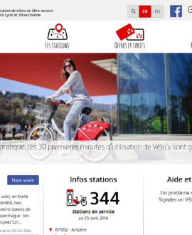 Vélo’v : un nouveau site hyper pratique