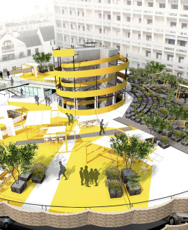 Parking des Halles : un rooftop pour 2017