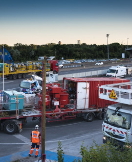 Périphérique Nord : une nuit dans les entrailles du tunnel