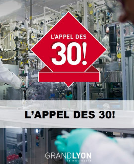 Vallée de la chimie : les 10 lauréats de l’Appel des 30 !