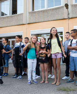 Rentrée des collèges : retour en classe