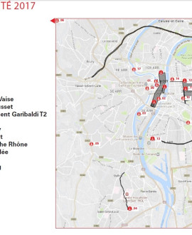 Les principaux travaux estivaux dans la Métropole de Lyon