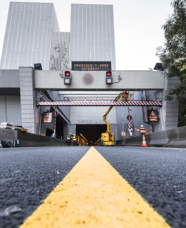 Réouverture du tunnel sous Fourvière