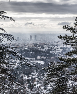 Neige dans la Métropole de Lyon : le point à 10h