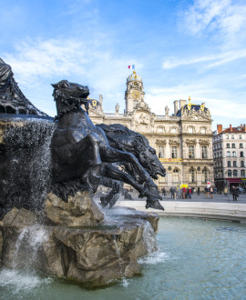 Place des Terreaux : la fontaine Bartholdi retrouvée