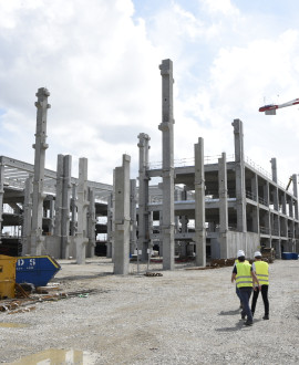 Vénissieux Grand Parilly : le chantier avance