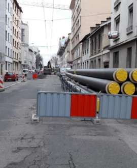 Chauffage urbain : travaux sur le secteur pont Pasteur