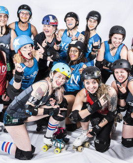 « Le roller derby, un sport pour les joueuses, par les joueuses ! »