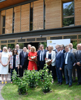 La Maison de Répit inaugurée par Brigitte Macron