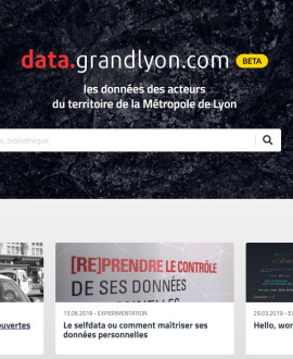 Le site web qui rassemble toutes les données de la Métropole