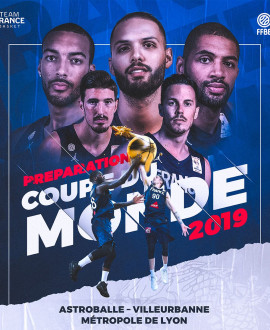 A Villeurbanne, l'équipe de France de basket se prépare pour le mondial (nouvelle fenêtre)