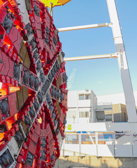 Métro B : la construction du tunnel se prépare