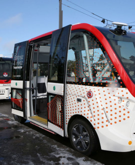 TCL : une nouvelle navette sans chauffeur à Décines