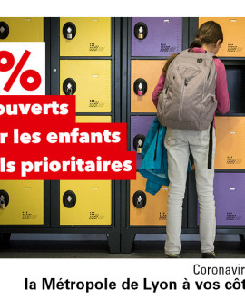 Les collèges de la Métropole accueillent les enfants des personnes mobilisées