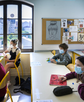 Collèges : les élèves ont retrouvé leur salle de classe