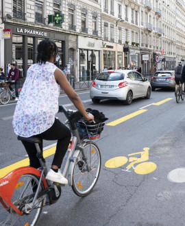 Vélo : la Métropole adapte les pistes temporaires