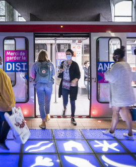 Métros, bus et trams pendant les vacances