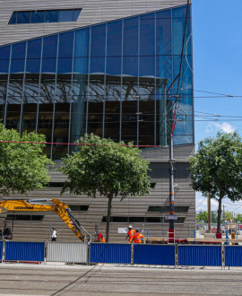 Prolongement du tram T2 jusqu'à Confluence : les travaux démarrent