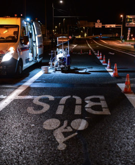 Pont Poincaré : une voie dédiée aux cyclistes et aux bus