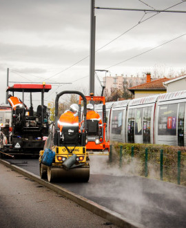 Une piste cyclable plus écologique entre Décines et Meyzieu