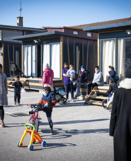 Hébergement d'urgence : des tiny houses pour les mères isolées