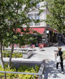 Parc Saint-Antoine : une étape clé pour les terrasses de la Presqu'île