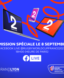 Coupe du monde rugby 2023 : une émission sur Facebook pour tout savoir