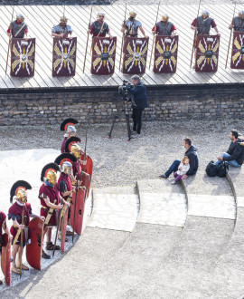 Devenez gladiateur le temps d'un week-end au Festival Romain !