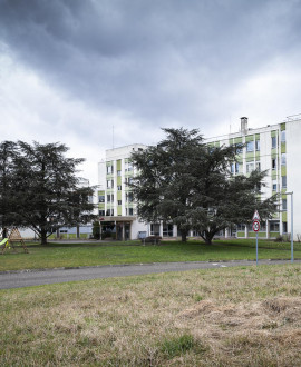 L'ancien hôpital Charial est devenu un lieu d'accueil d'urgence