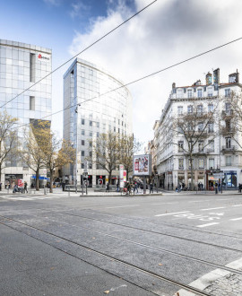 Lyon 7e, les travaux débutent place Gabriel-Péri