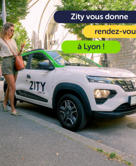 Zity : un nouveau service d'autopartage dans la Métropole de Lyon
