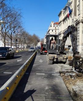 Les travaux de la voie lyonnaise n°1 ont démarré