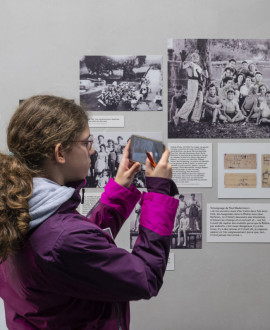 115 collégiens en visite à la Maison d'Izieu