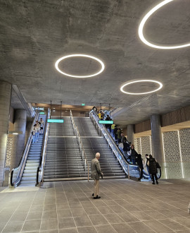 Métro B : les habitants à la découverte des nouvelles stations