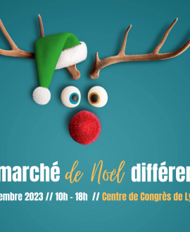 Un marché de Noël unique avec les Halles inclusives