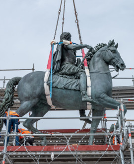 Louis XIV se remet en selle place Bellecour