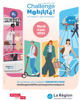 Challenge mobilité : venez au travail sans voiture