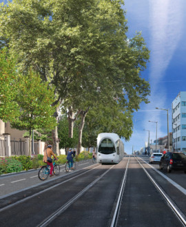 Lyon : l'expérimentation du sens unique avenue Rockfeller débute