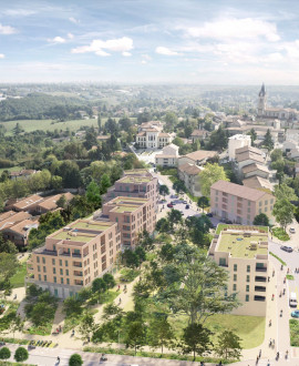 À Dardilly, le quartier de l’Esplanade se met au vert