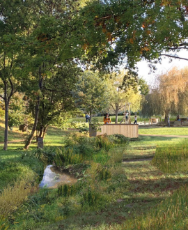 Une liaison piétonne entre le centre de Marcy-l’Étoile et le domaine de Lacroix-Laval