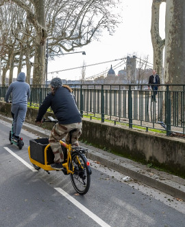 La cyclo-logistique creuse son sillon dans la métropole de Lyon