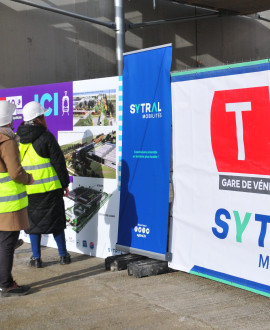 Saint-Fons, le nouveau centre de maintenance du tramway sort de terre