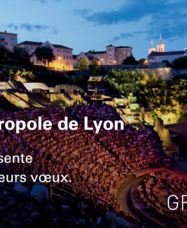 La Métropole de Lyon vous adresse ses meilleurs vœux pour 2016 !