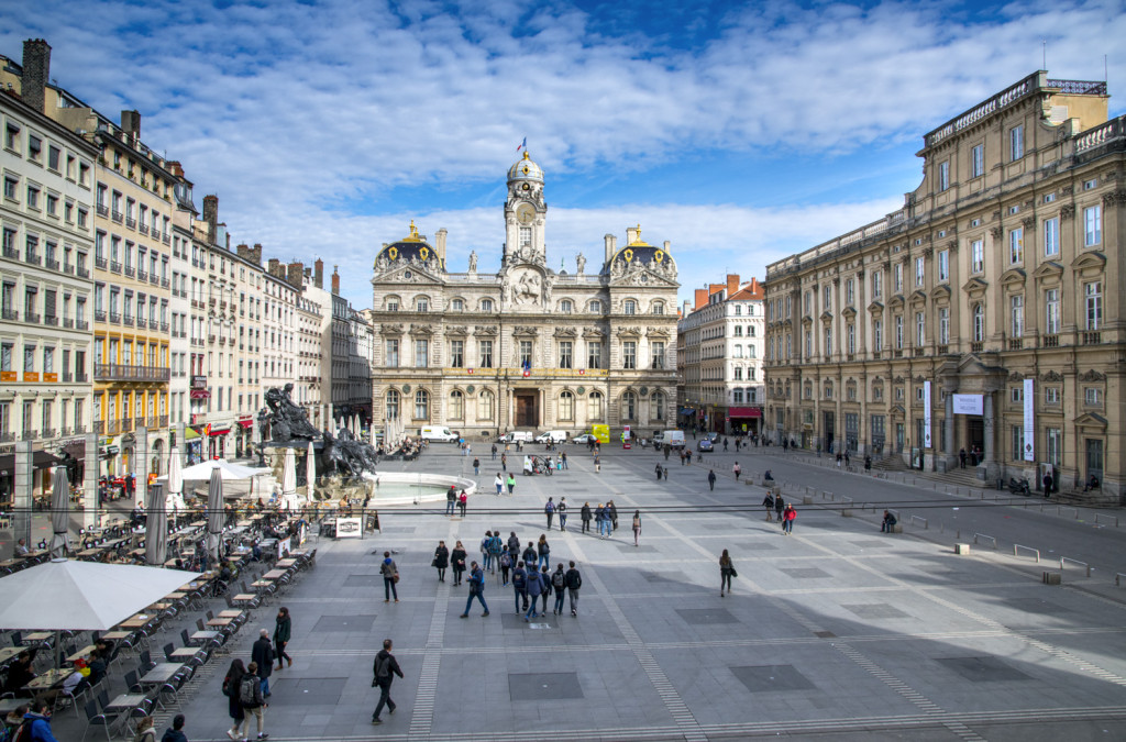 Histoire de Lyon : La place des Terreaux - Vivre Lyon