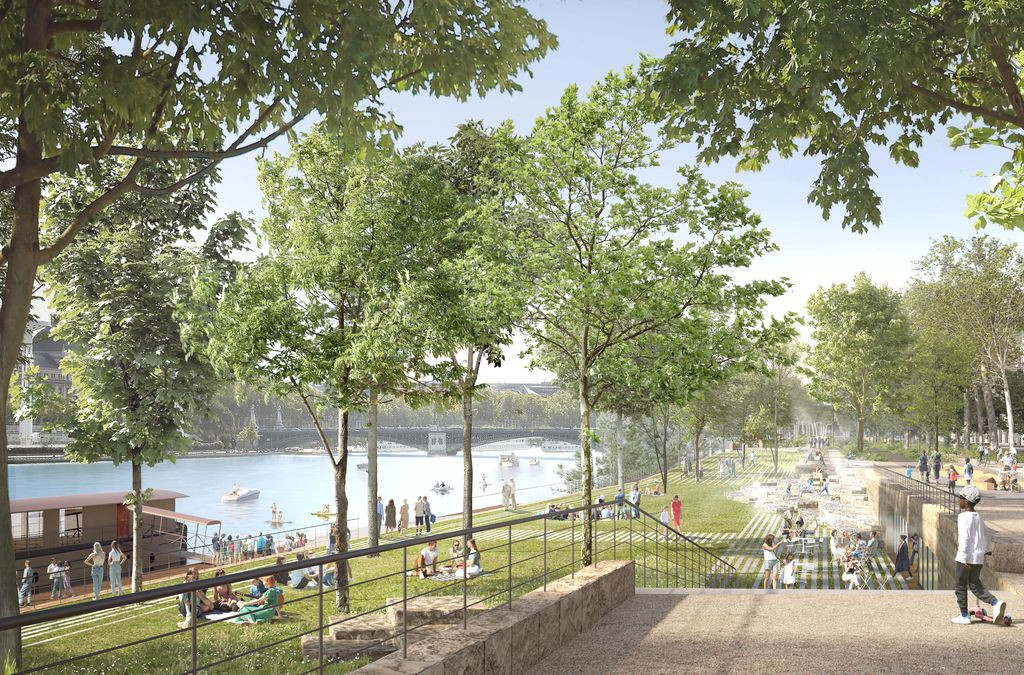 Berges du Rhône : une rénovation au clair de lune à Lyon